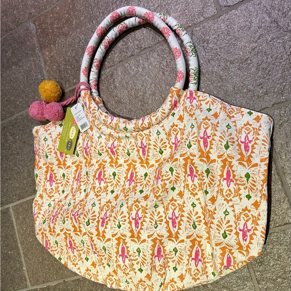 Rock flower paper bag. New. Never used. - Picture 2 of 8